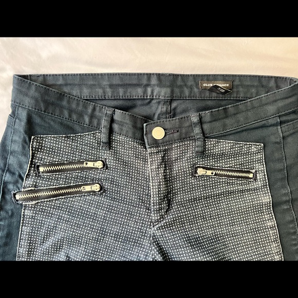 Club Monaco Women's Zipper Pockets Skinny Pants Button Fly Size 2 - Picture 8 of 8